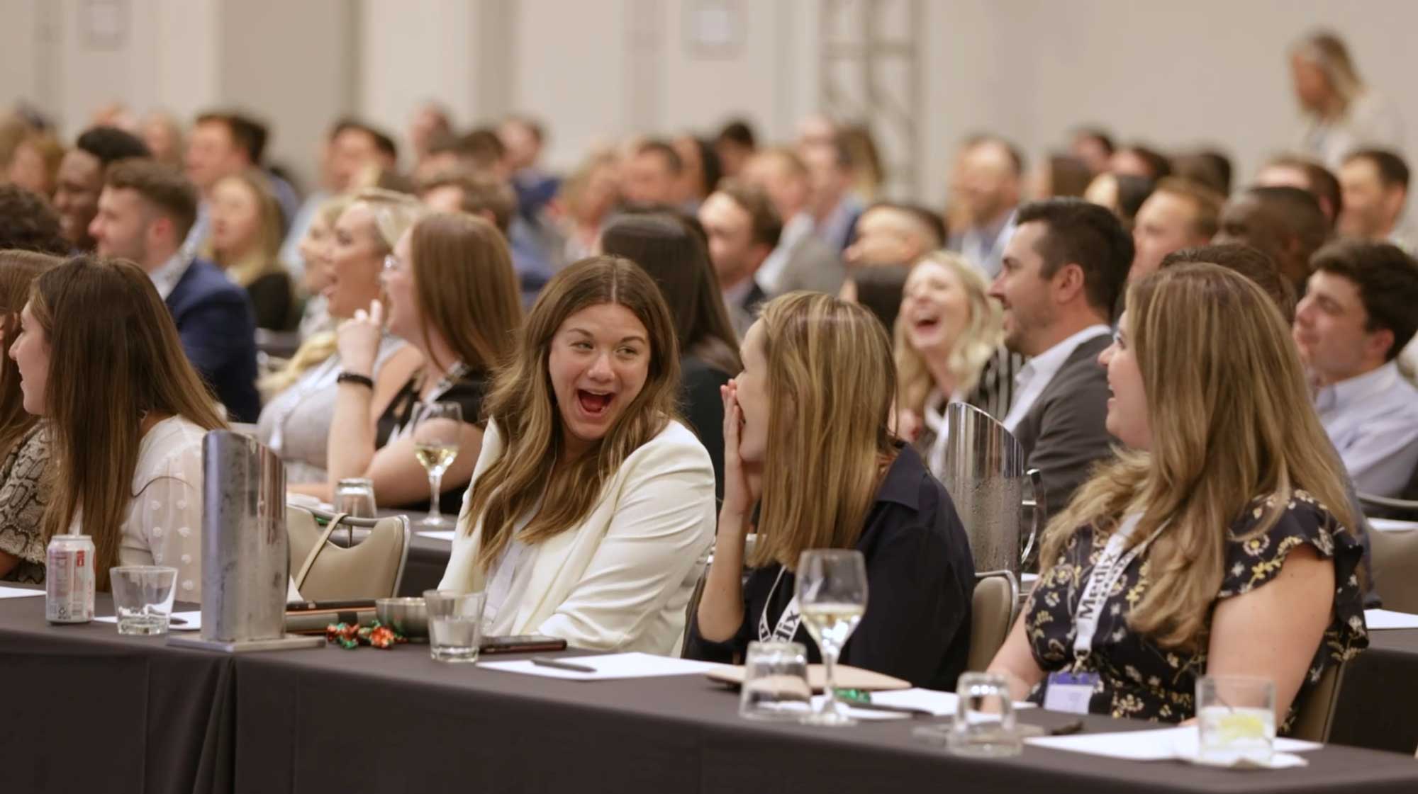 Magician performing at a Miami event